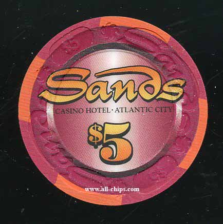SAN-5c $5 Sands 3rd issue UNC