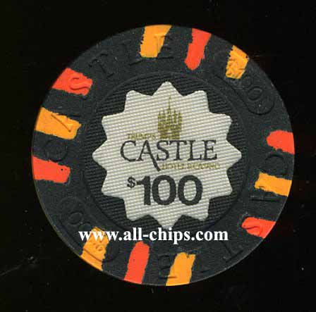 CAS-100 $100 Trump Castle 1st issue 1985