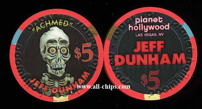 $5 Planet Hollywood Jeff Dunham Achmed 1 of 3