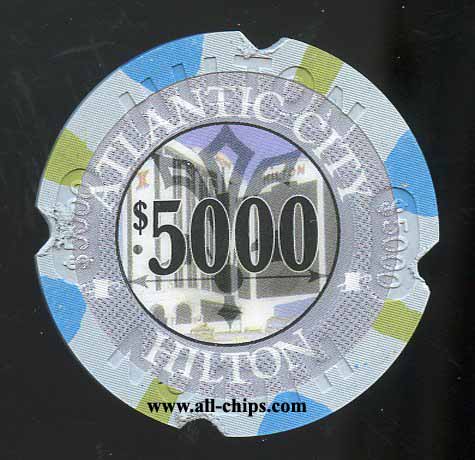 HAC-5000b $5000 Hilton 2nd issue