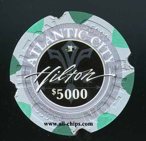 HAC-5000c $5000 Hilton 3rd issue never issued