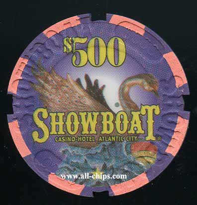 SHO-500aa $500 Showboat Sample
