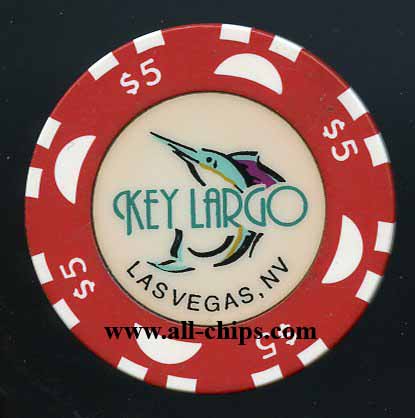 $5 Key Largo 1st issue 1997