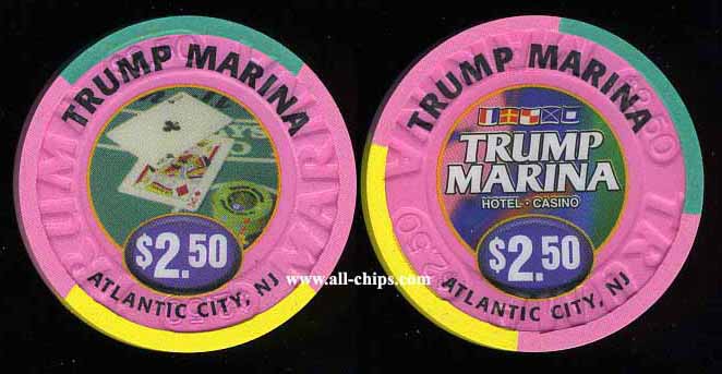 MAR-2.5 $2.50 Trump Marina 1st issue