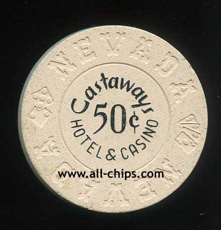.50c Castaways 7th issue 1973 Black Hot Stamp 