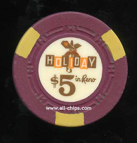 $5 Holiday 3rd issue 1959 in Reno 
