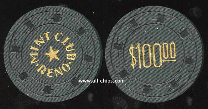 $100 Mint Club Reno 1st issue 1958