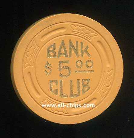 $5 Bank Club Searchlight 1st issue 1946