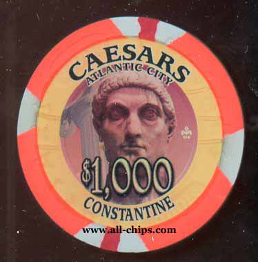 CAE-1000c $1000 Caesars 4th issue