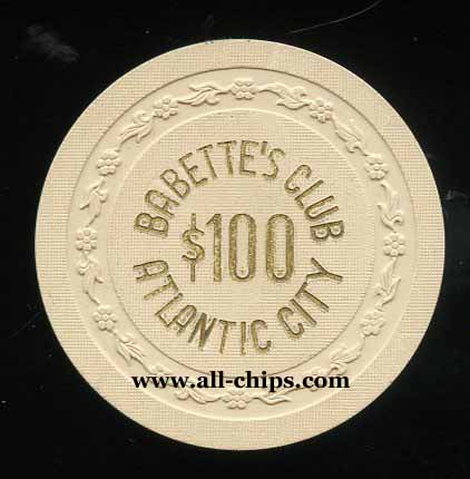 BAB-100 $100 Babettes Club 1930s