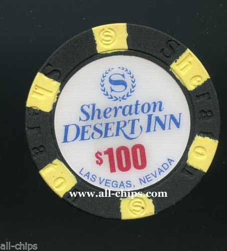 $100 Sheraton Desert Inn 21st issue ** JS