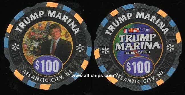MAR-100 $100 Trump Marina 1st issue Sample