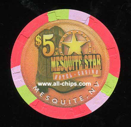 $5 Mesquite Star Casino Cowboy Boots