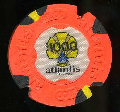 ATL-1000 $1000 Obsolete Atlantis (Notched)