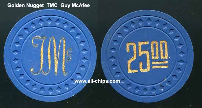 $25 Golden Nugget Guy McAfee