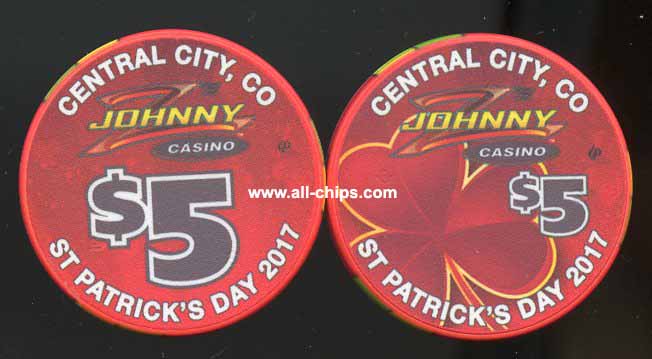 $5 Johnny Z Casino St Patricks Day 2017 