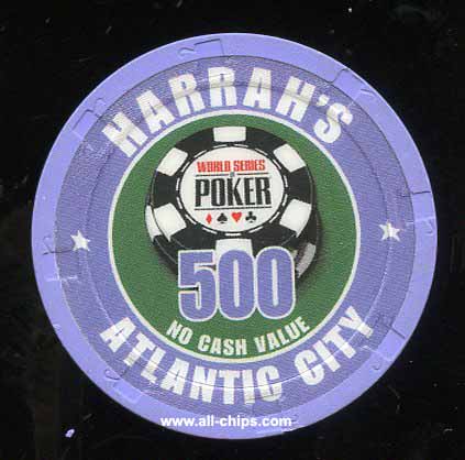 HAR-WSOP-500 Harrahs Tournament Chip