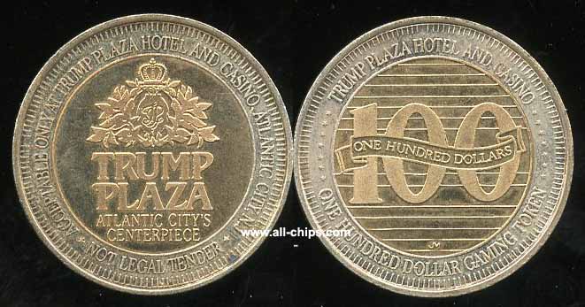 T TPP-100 $100 Trump Plaza 1st issue 