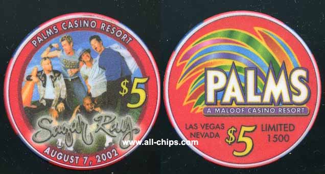 $5 Palms Sugar Ray Aug. 7th 2002