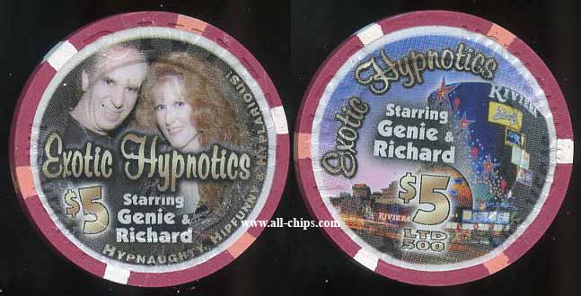 $5 Riviera Exotic Hypnotics Starring Genie & Richard