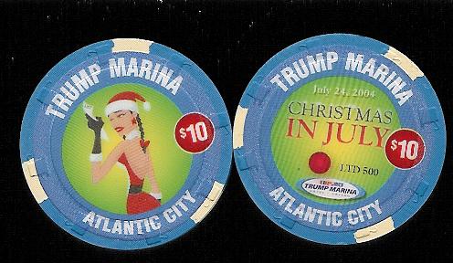 MAR-10m $10 Trump Marina Christmas in July 