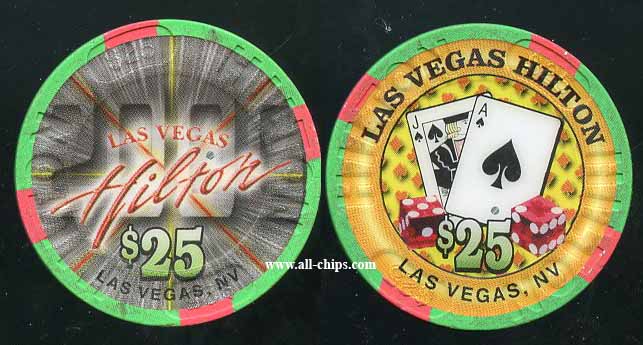 $25 Hilton Blackjack Spades