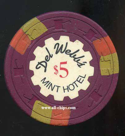 $5 Del Webb's Mint Hotel 7th issue 1971