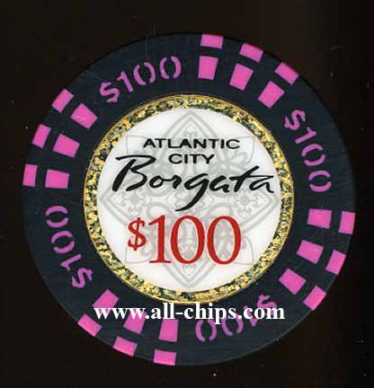 BOR-100 $100 Borgata 1st issue