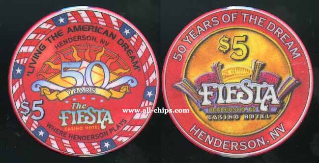 $5 Fiesta Henderson 50 Years Living the Dream