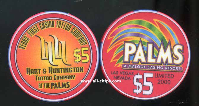 $5 Palms Hart & Huntington Tattoo Company at the Palms