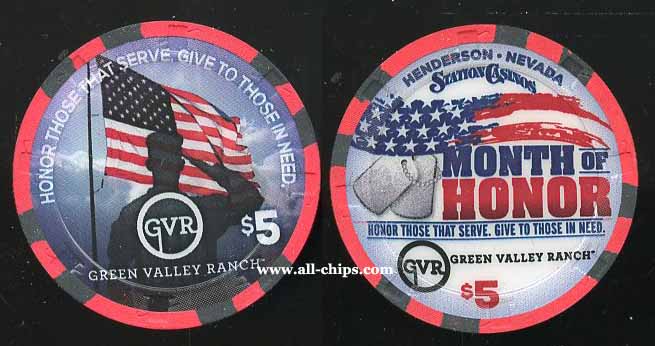 $5 Green Valley Ranch Month of Honor Veterans Day 2016