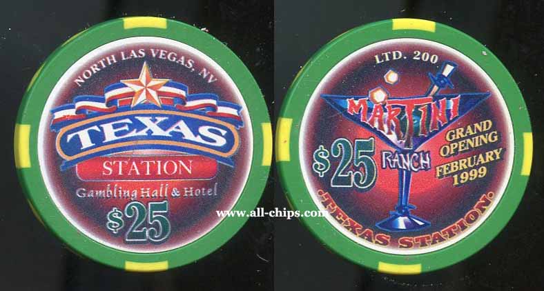$25 Texas Station Martini Grand Opening February 1999