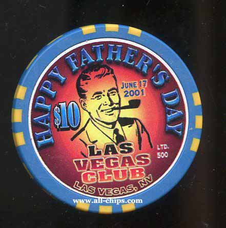 $10 Las Vegas Club Fathers Day 2001