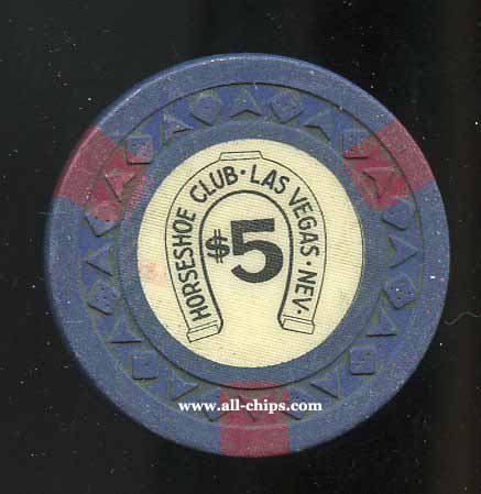$5 Horseshoe Club 2nd issue Arodie 1961