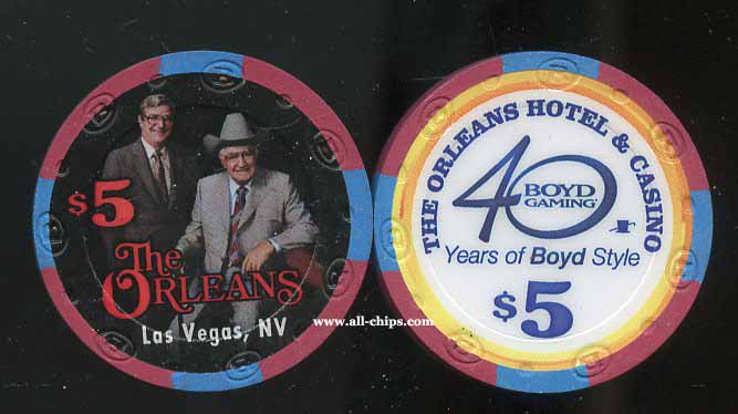 $5 Orleans Boyds 40th Anniversary