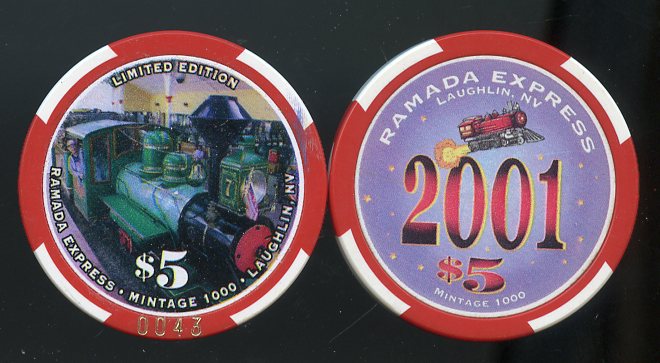 $5 Ramada Express New Year 2001