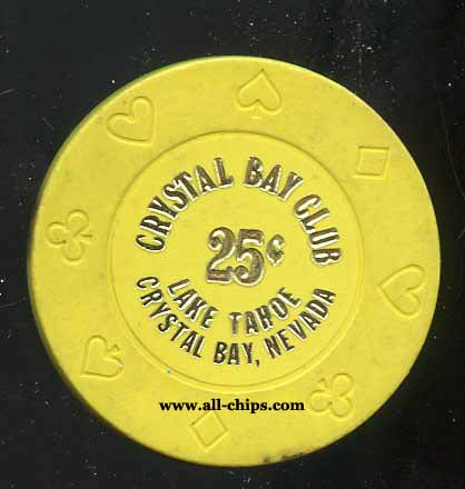 25c Crystal Bay Club Lake Tahoe 