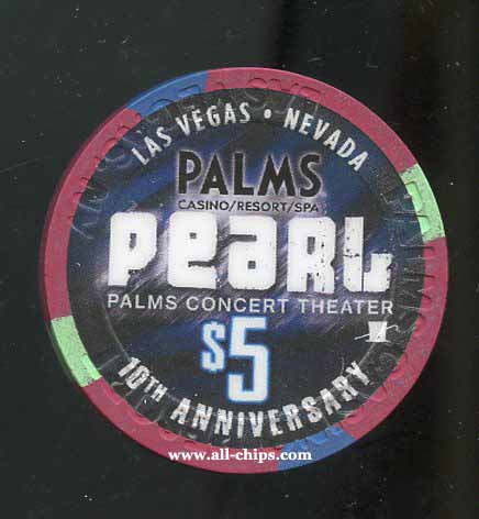 $5 Palms Pearl Concert Theater 10th Anniversary AU-