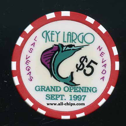 $5 Key Largo Grand Opening 1997