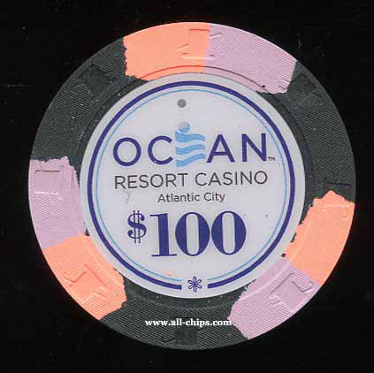 ORC-100 $100 Ocean Resort Casino Atlantic City 1st issue