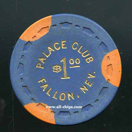 $1 Palace Club Fallon 1964