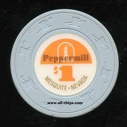 $1 Peppermill Mesquite 1st issue 1981