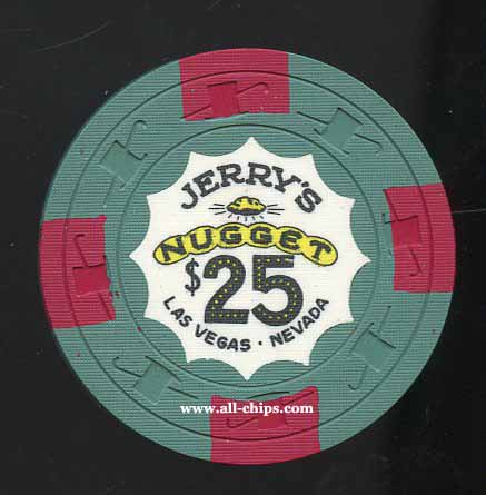 $25 Jerrys Nugget 2nd issue C&J UNC 1964