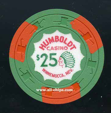 $25 Humboldt Casino Winnamucca 2nd issue 1965