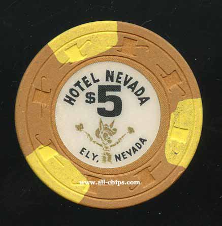 $5 Hotel Nevada Ely 7th issue 1981
