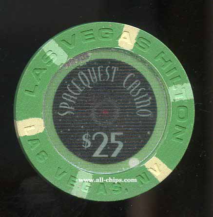 $25 Las Vegas Hilton Space Quest Casino 7th issue 1997