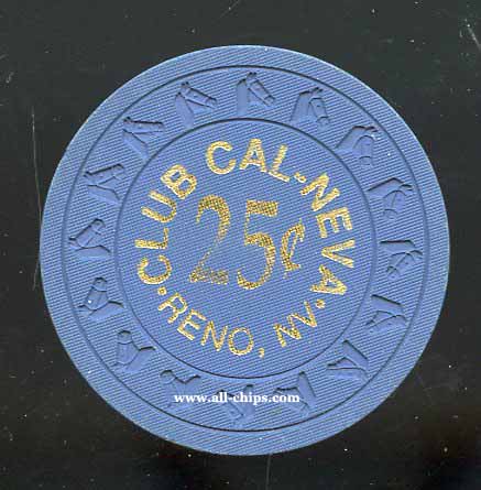 25c Club Cal Neva 1970s