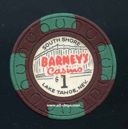 $1 Barneys Casino 7th issue 1970 Lake Tahoe