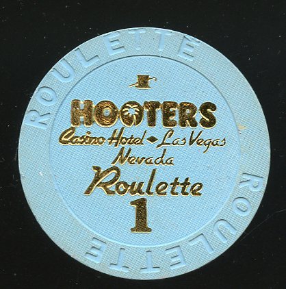 Hooters Roulette table 1 Lite blue