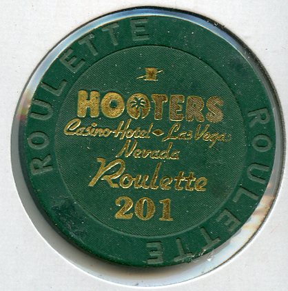 Hooters Roulette Green table 201